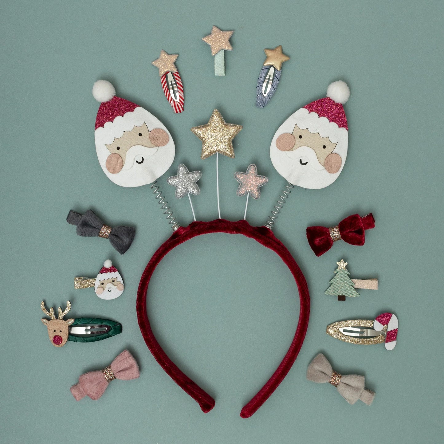 Rudolph and Candycane clips