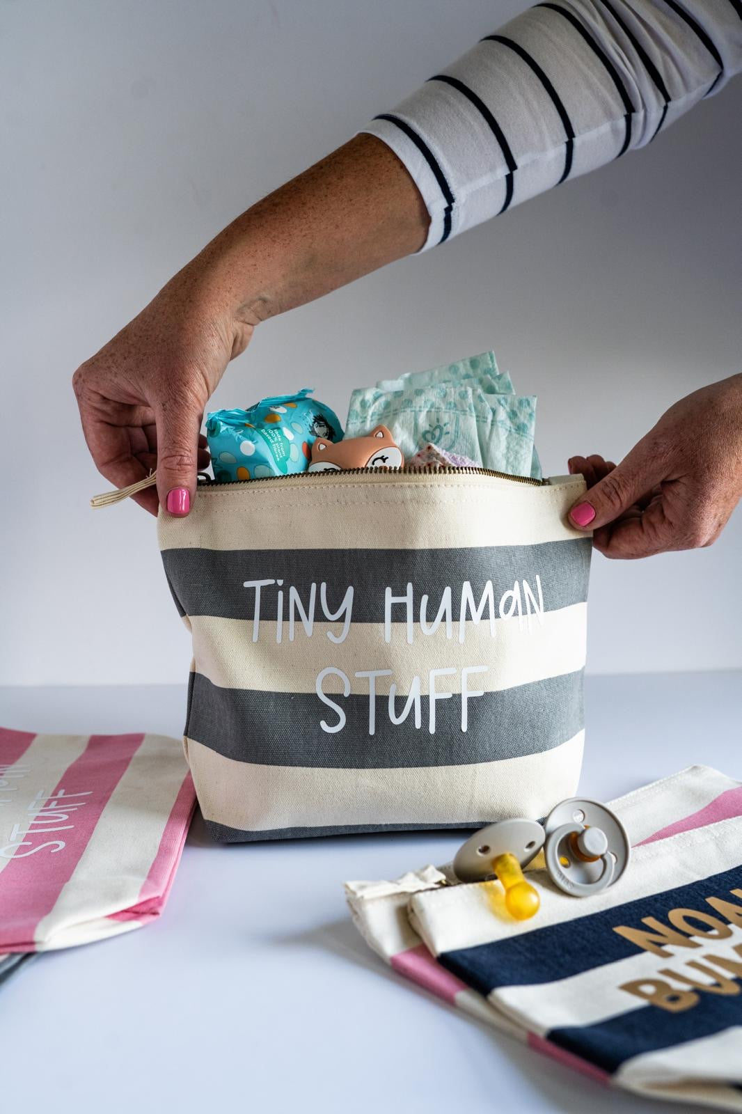 Personalised “stuff” pouches