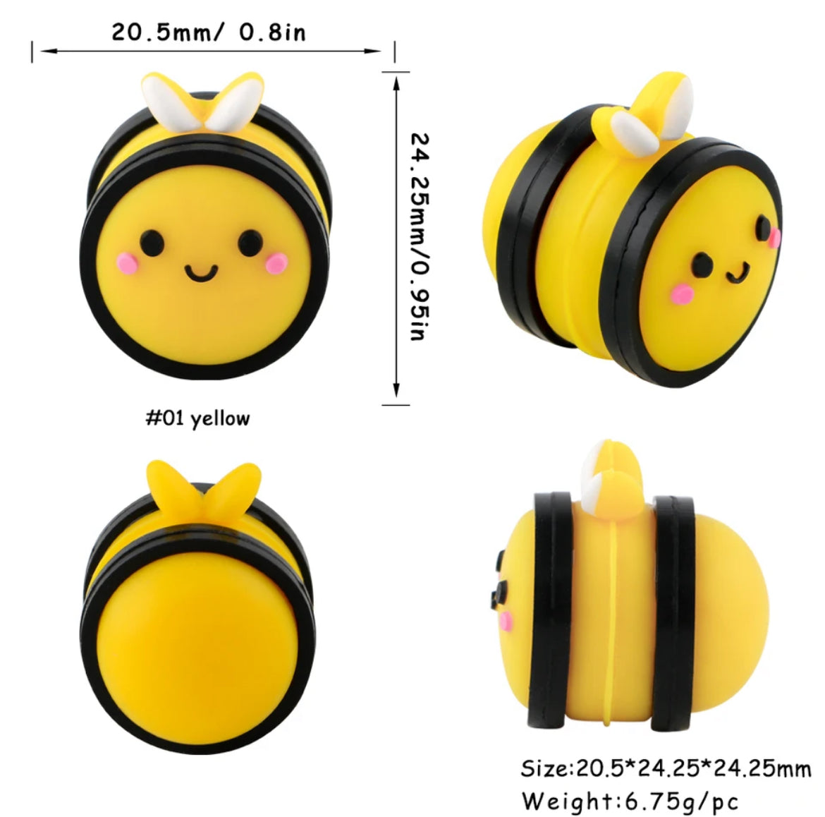 *Personalized beaded keyring