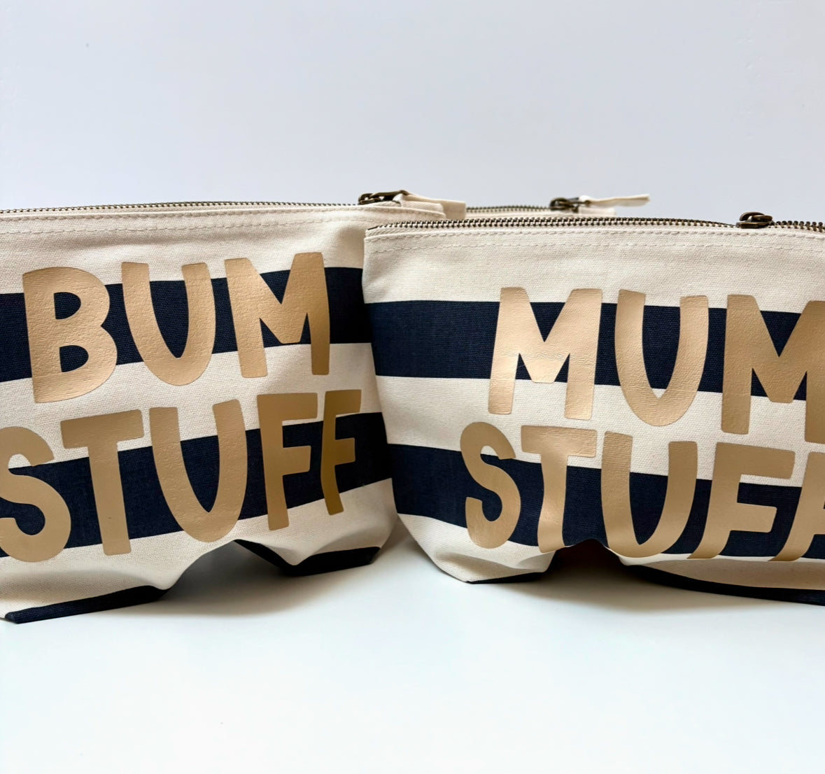 Personalised “stuff” pouches