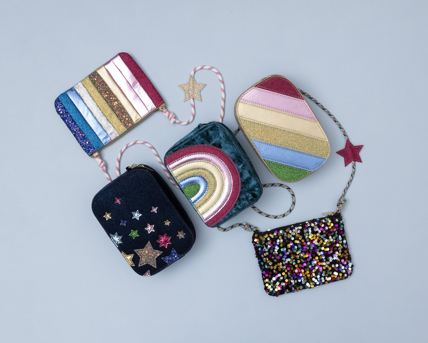 Dancing Queen striped bag