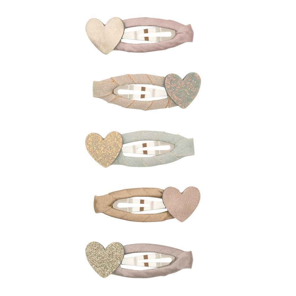Heart mini clips