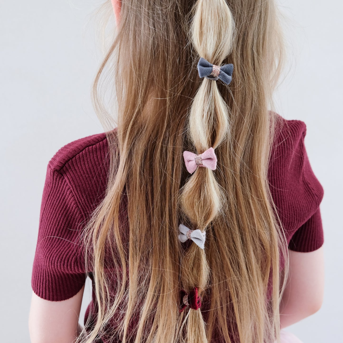 Christmas velvet mini ponies