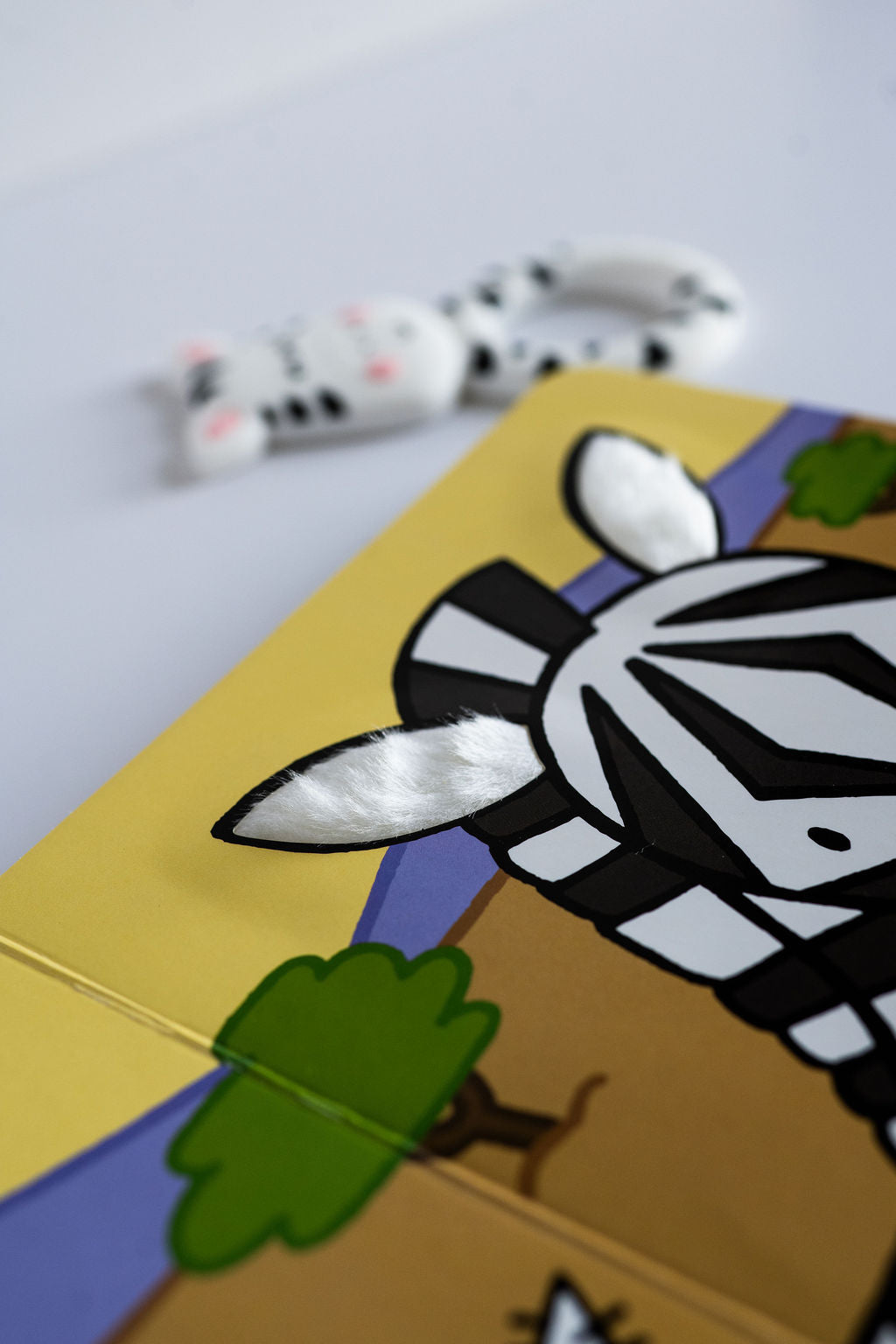 Ziggy the Zebra teether and book