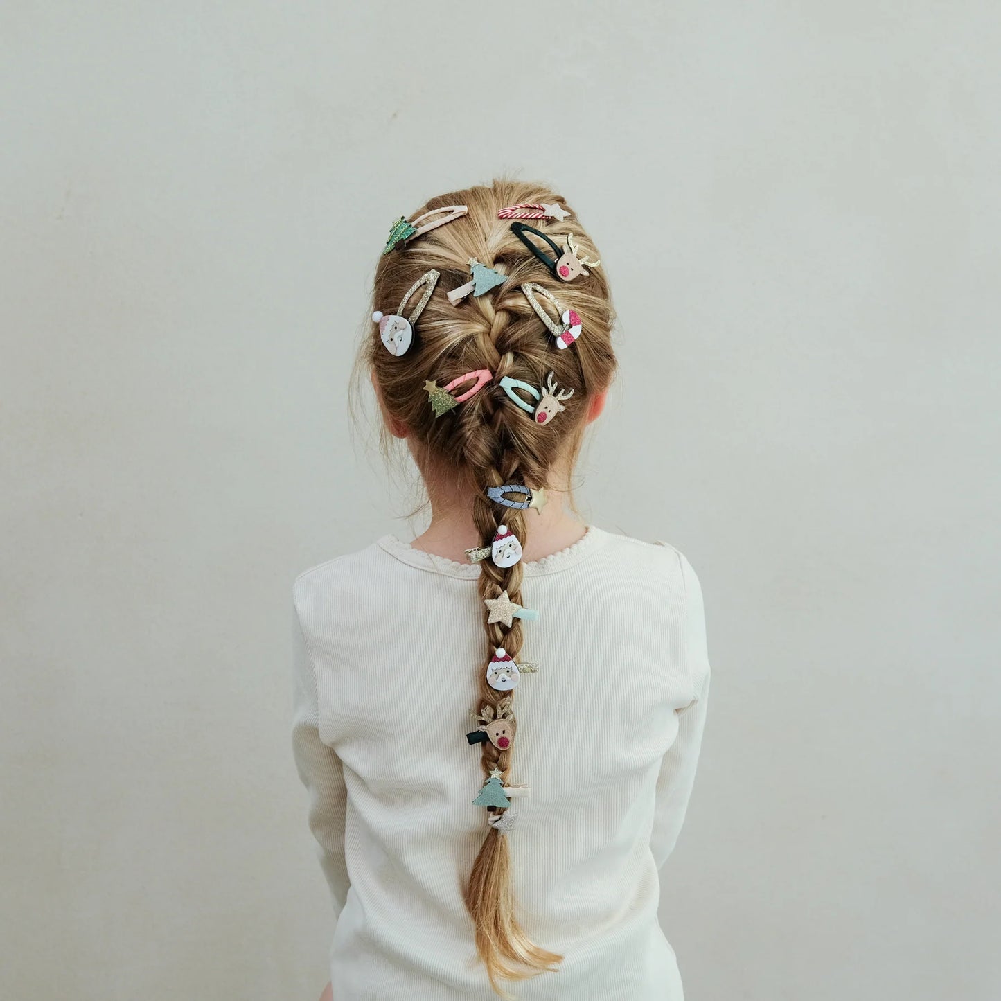 Santa & Rudolph Mini Clips