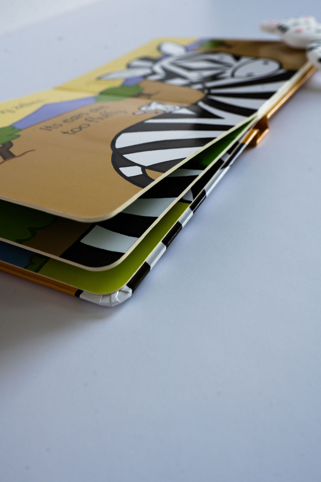 Ziggy the Zebra teether and book