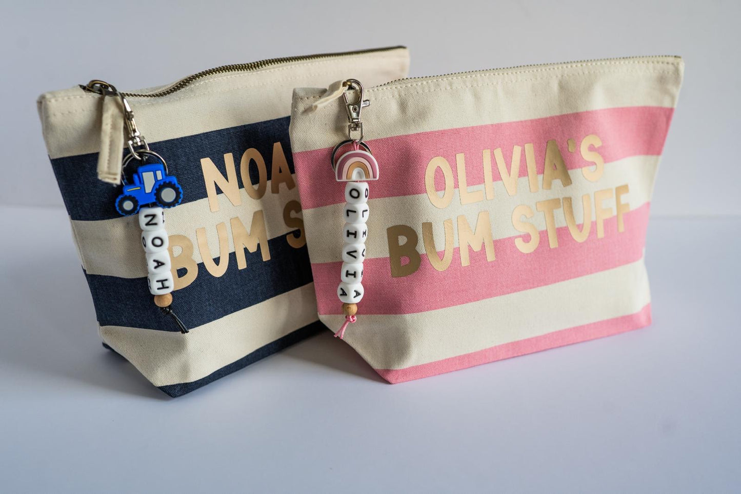 Personalised “stuff” pouches