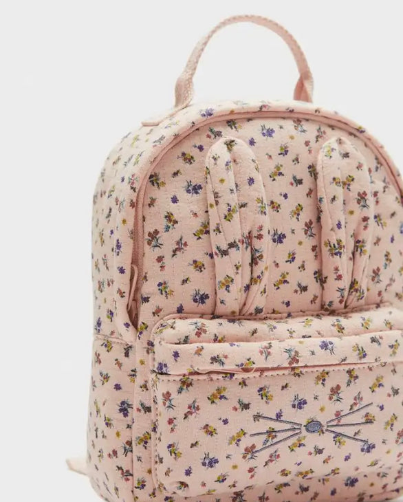 Floral bunny bag