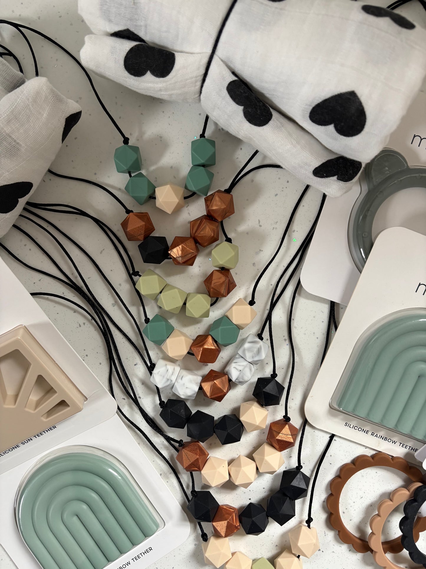 Teething necklace & teether