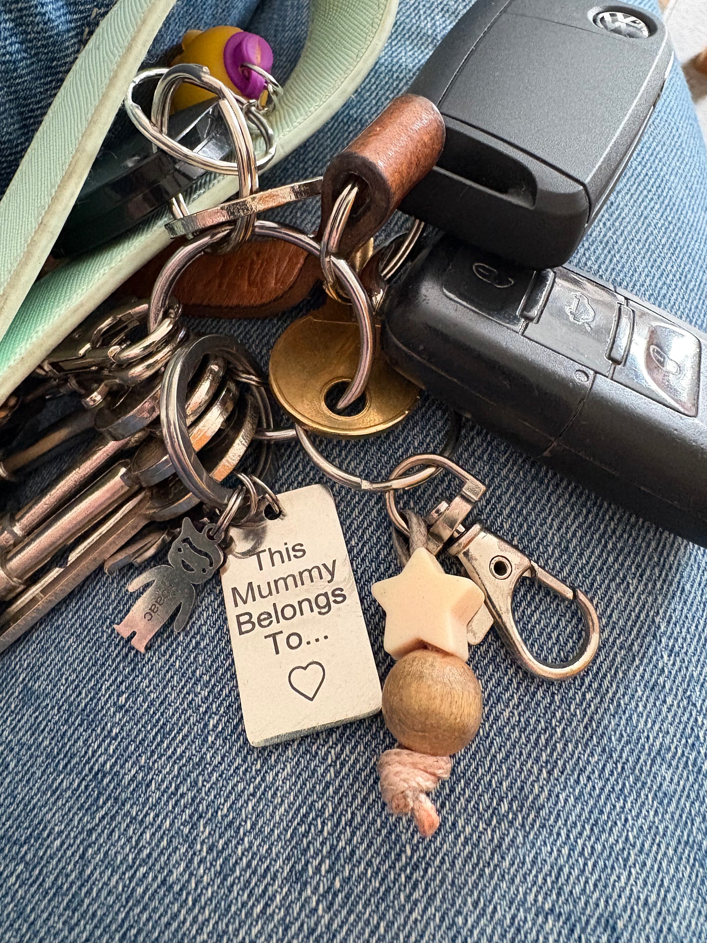 One for me one for you keyrings