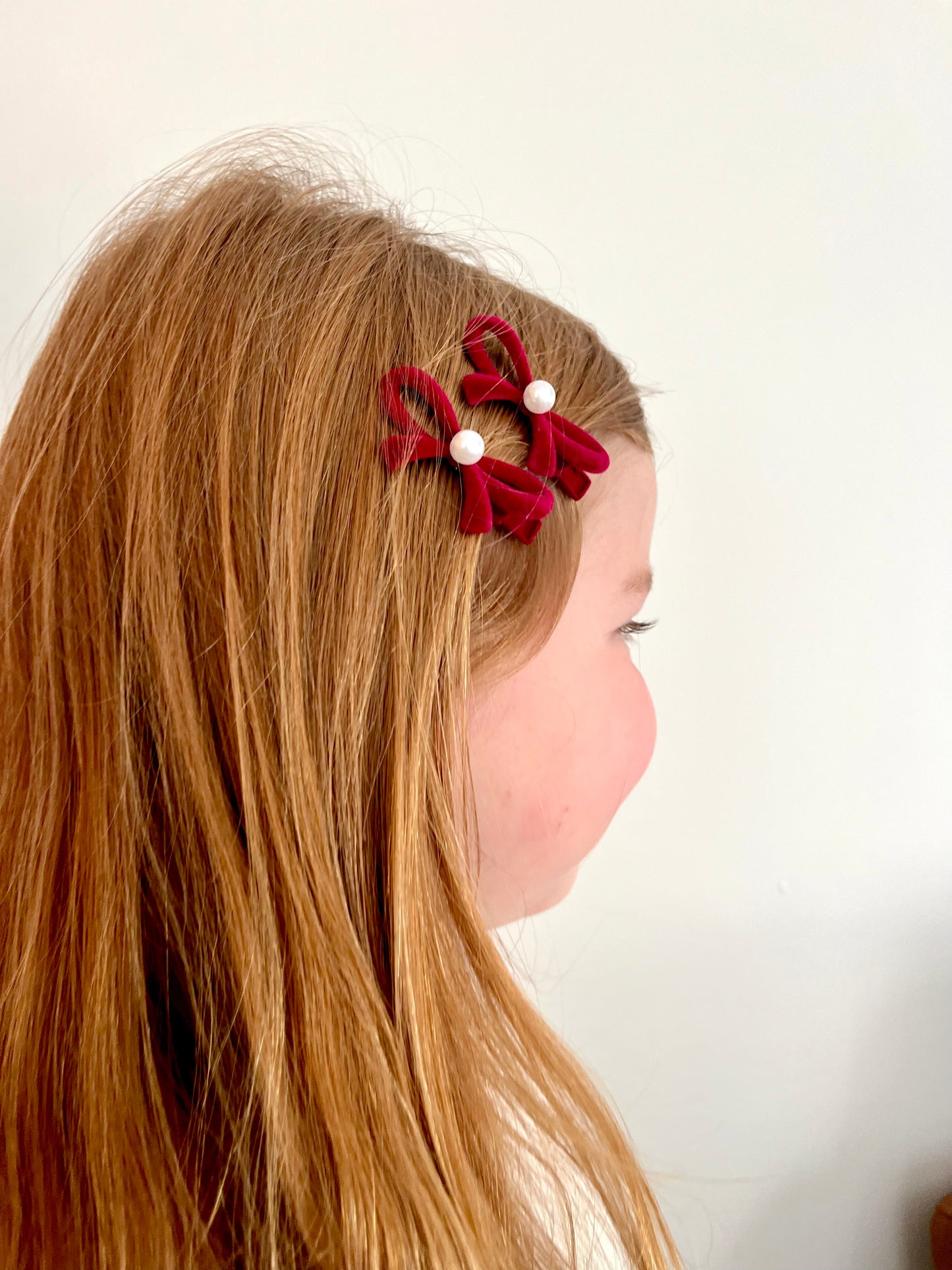 Red Bow clips