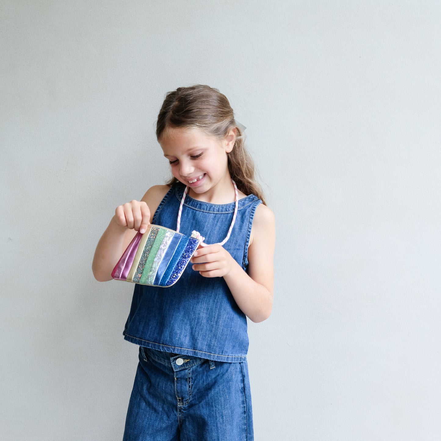Dancing Queen striped bag