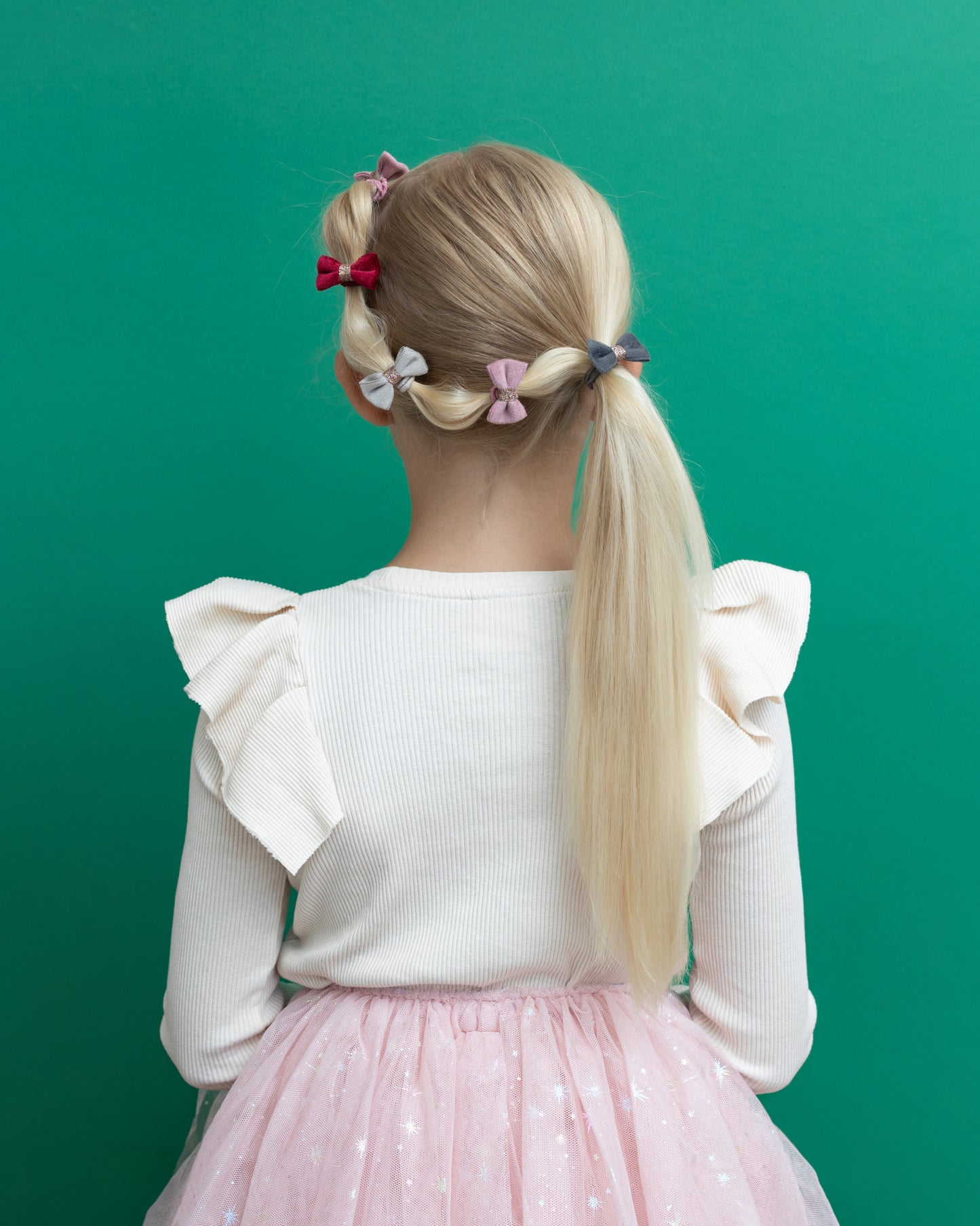 Christmas velvet mini ponies